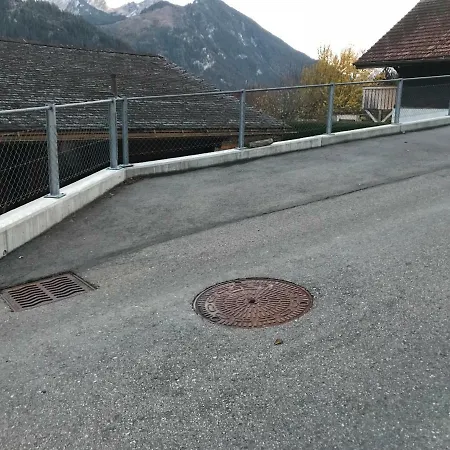 One Bedroom With Mountain And Garden View Ground Floor Of Solaria Maison d'hôtes Zweisimmen