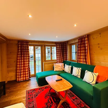 One Bedroom With Mountain And Garden View Ground Floor Of Solaria Zweisimmen